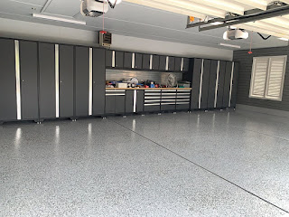 Full flake epoxy floor Easton,Pa