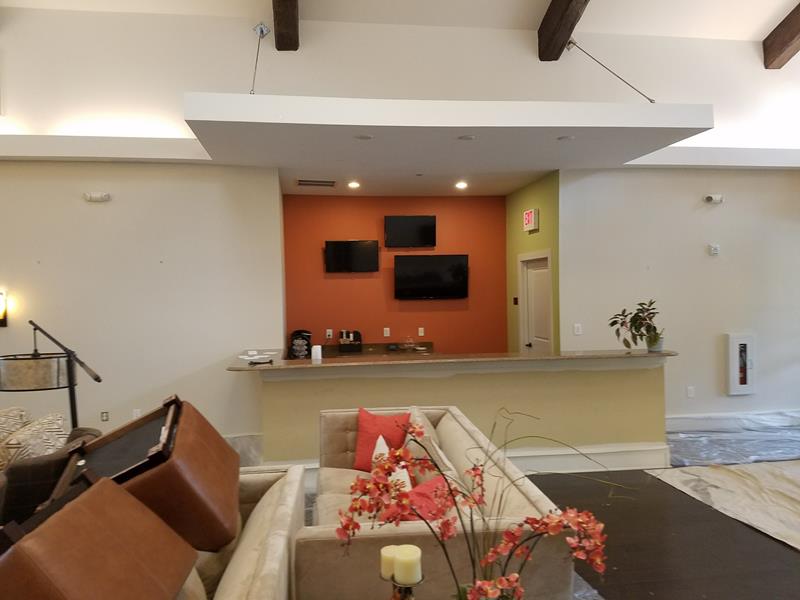 Hilton Residential Community Center Painting in Chalfont, PA